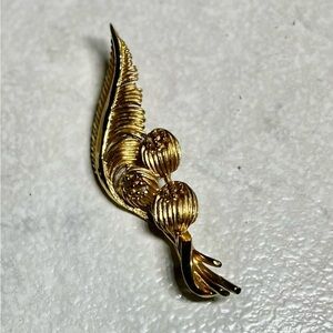 Vintage Robert Rose Floral Brooch